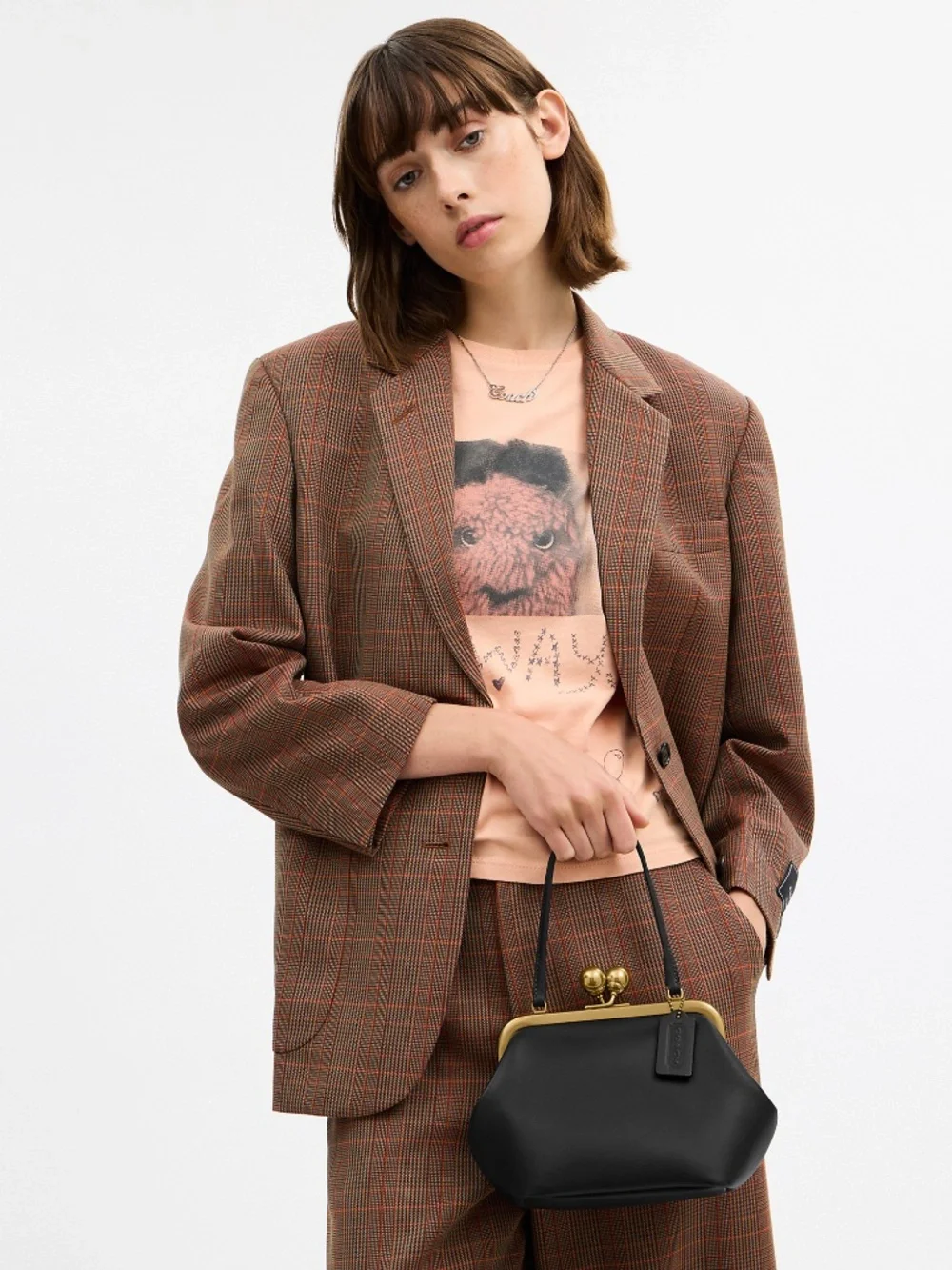 Coach Kisslock Frame Bag 16 - Picture 3 of 3